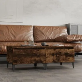 Side tables 2 units smoked oak plywood 50x46x35 cm by vidaXL, Side tables - Ref: Foro24-819527, Price: 67,40 €, Discount: %