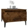 Side tables 2 units smoked oak plywood 50x46x35 cm by vidaXL, Side tables - Ref: Foro24-819527, Price: 67,38 €, Discount: %