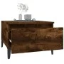 Side tables 2 units smoked oak plywood 50x46x35 cm by vidaXL, Side tables - Ref: Foro24-819527, Price: 67,38 €, Discount: %