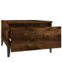 Side tables 2 units smoked oak plywood 50x46x35 cm by vidaXL, Side tables - Ref: Foro24-819527, Price: 68,09 €, Discount: %