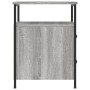 Mesita de noche madera de ingeniería gris Sonoma 44x45x60 cm de vidaXL, Mesitas de noche - Ref: Foro24-826009, Precio: 57,45 ...