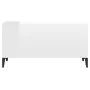 Couchtisch aus glänzend weißem Sperrholz, 90 x 44,5 x 45 cm von vidaXL, Couchtisch - Ref: Foro24-819590, Preis: 63,98 €, Raba...