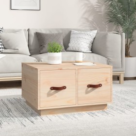 Solid pine wood coffee table 60x53x35 cm by vidaXL, Coffee table - Ref: Foro24-820966, Price: 81,92 €, Discount: %