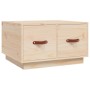 Solid pine wood coffee table 60x53x35 cm by vidaXL, Coffee table - Ref: Foro24-820966, Price: 81,92 €, Discount: %