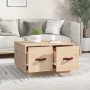 Couchtisch aus massivem Kiefernholz, 60 x 53 x 35 cm von vidaXL, Couchtisch - Ref: Foro24-820966, Preis: 81,92 €, Rabatt: %