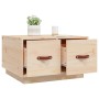 Solid pine wood coffee table 60x53x35 cm by vidaXL, Coffee table - Ref: Foro24-820966, Price: 81,92 €, Discount: %