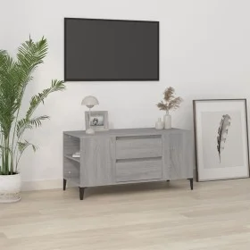 TV-Schrank aus grauem Sonoma-Sperrholz, 102 x 44,5 x 50 cm von vidaXL, TV-Möbel - Ref: Foro24-819610, Preis: 84,86 €, Rabatt: %