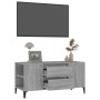 TV-Schrank aus grauem Sonoma-Sperrholz, 102 x 44,5 x 50 cm von vidaXL, TV-Möbel - Ref: Foro24-819610, Preis: 85,91 €, Rabatt: %