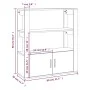 Sperrholz Anrichte schwarz 80x30x90 cm von vidaXL, Sideboards - Ref: Foro24-819461, Preis: 63,07 €, Rabatt: %