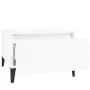 Side tables 2 units glossy white plywood 50x46x35 cm by vidaXL, Side tables - Ref: Foro24-819521, Price: 61,54 €, Discount: %