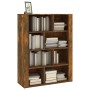 Smoked oak plywood sideboard 80x30x106 cm by vidaXL, Sideboards - Ref: Foro24-819497, Price: 72,78 €, Discount: %