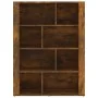 Sideboard aus geräuchertem Eichensperrholz, 80 x 30 x 106 cm von vidaXL, Sideboards - Ref: Foro24-819497, Preis: 71,86 €, Rab...