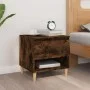 Nachttisch aus geräuchertem Eichensperrholz, 50 x 46 x 50 cm von vidaXL, Nachttische - Ref: Foro24-819542, Preis: 49,51 €, Ra...
