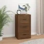 Sideboard aus braunem Eichensperrholz, 40 x 33 x 70 cm von vidaXL, Sideboards - Ref: Foro24-819427, Preis: 83,01 €, Rabatt: %