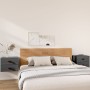Wand-Nachttische 2 Stück grau 50x36x40 cm von vidaXL, Schließfächer und Lagerschränke - Ref: Foro24-820981, Preis: 101,26 €, ...