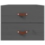 Wall bedside tables 2 pcs gray 50x36x40 cm by vidaXL, Lockers and storage cabinets - Ref: Foro24-820981, Price: 101,22 €, Dis...