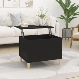 Mesa de centro madera contrachapada negro 60x44,5x45 cm de vidaXL, Mesas de centro - Ref: Foro24-819565, Precio: 68,99 €, Des...