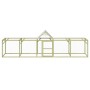 Gallinero madera maciza de pino impregnada 500x100x150 cm