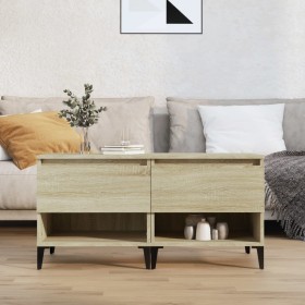 Beistelltische 2 Stk. Sonoma-Eichenholz 50x46x50 cm von vidaXL, Seitentische - Ref: Foro24-819555, Preis: 65,84 €, Rabatt: %