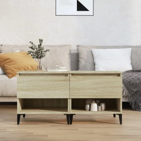 Side tables 2 pcs Sonoma oak wood 50x46x50 cm by vidaXL, Side tables - Ref: Foro24-819555, Price: 65,28 €, Discount: %