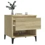 Side tables 2 pcs Sonoma oak wood 50x46x50 cm by vidaXL, Side tables - Ref: Foro24-819555, Price: 65,28 €, Discount: %
