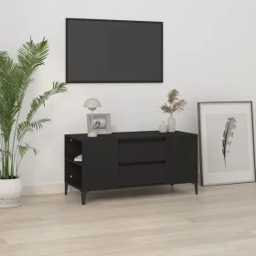 Mueble para TV madera contrachapada negro 102x44,5x50 cm de vidaXL, Muebles TV - Ref: Foro24-819605, Precio: 85,22 €, Descuen...