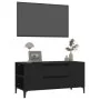 Mueble para TV madera contrachapada negro 102x44,5x50 cm de vidaXL, Muebles TV - Ref: Foro24-819605, Precio: 85,22 €, Descuen...