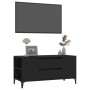 Schwarzer TV-Schrank aus Sperrholz, 102 x 44,5 x 50 cm von vidaXL, TV-Möbel - Ref: Foro24-819605, Preis: 86,27 €, Rabatt: %