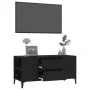 Mueble para TV madera contrachapada negro 102x44,5x50 cm de vidaXL, Muebles TV - Ref: Foro24-819605, Precio: 85,22 €, Descuen...