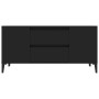 Schwarzer TV-Schrank aus Sperrholz, 102 x 44,5 x 50 cm von vidaXL, TV-Möbel - Ref: Foro24-819605, Preis: 86,27 €, Rabatt: %