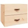 Mesita de noche de pared 50x36x40 cm de vidaXL, Taquillas y armarios de almacenamiento - Ref: Foro24-820976, Precio: 58,30 €,...
