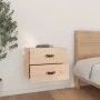 Mesita de noche de pared 50x36x40 cm de vidaXL, Taquillas y armarios de almacenamiento - Ref: Foro24-820976, Precio: 58,30 €,...