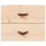 Mesita de noche de pared 50x36x40 cm de vidaXL, Taquillas y armarios de almacenamiento - Ref: Foro24-820976, Precio: 58,30 €,...
