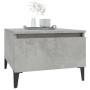Beistelltisch aus grauem Sperrholz 50x46x35 cm von vidaXL, Seitentische - Ref: Foro24-819524, Preis: 39,14 €, Rabatt: %