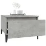 Mesa auxiliar de madera contrachapada gris hormigón 50x46x35 cm de vidaXL, Mesas auxiliares - Ref: Foro24-819524, Precio: 38,...