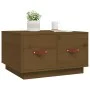 Solid honey brown pine wood coffee table 60x53x35 cm by vidaXL, Coffee table - Ref: Foro24-820969, Price: 68,35 €, Discount: %