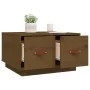 Solid honey brown pine wood coffee table 60x53x35 cm by vidaXL, Coffee table - Ref: Foro24-820969, Price: 68,35 €, Discount: %