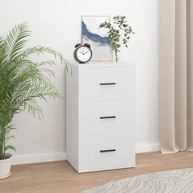 Weißes Sperrholz-Sideboard 40x33x70 cm von vidaXL, Sideboards - Ref: Foro24-819420, Preis: 71,06 €, Rabatt: %