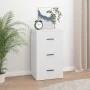Weißes Sperrholz-Sideboard 40x33x70 cm von vidaXL, Sideboards - Ref: Foro24-819420, Preis: 70,14 €, Rabatt: %