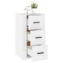 Weißes Sperrholz-Sideboard 40x33x70 cm von vidaXL, Sideboards - Ref: Foro24-819420, Preis: 70,14 €, Rabatt: %