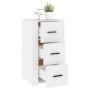 Weißes Sperrholz-Sideboard 40x33x70 cm von vidaXL, Sideboards - Ref: Foro24-819420, Preis: 71,06 €, Rabatt: %