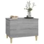 Sonoma grau Sperrholz Couchtisch 60x44,5x45 cm von vidaXL, Couchtisch - Ref: Foro24-819570, Preis: 69,35 €, Rabatt: %