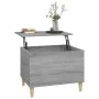 Sonoma grau Sperrholz Couchtisch 60x44,5x45 cm von vidaXL, Couchtisch - Ref: Foro24-819570, Preis: 69,35 €, Rabatt: %