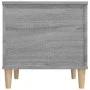 Sonoma grau Sperrholz Couchtisch 60x44,5x45 cm von vidaXL, Couchtisch - Ref: Foro24-819570, Preis: 69,35 €, Rabatt: %