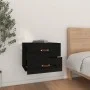 Wand Nachttisch schwarz 50x36x40 cm von vidaXL, Schließfächer und Lagerschränke - Ref: Foro24-820984, Preis: 49,86 €, Rabatt: %