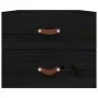 Wand Nachttisch schwarz 50x36x40 cm von vidaXL, Schließfächer und Lagerschränke - Ref: Foro24-820984, Preis: 49,86 €, Rabatt: %