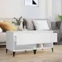 Bedside tables 2 pcs white plywood 50x46x50 cm by vidaXL, Side tables - Ref: Foro24-819549, Price: 67,32 €, Discount: %