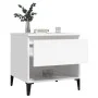 Bedside tables 2 pcs white plywood 50x46x50 cm by vidaXL, Side tables - Ref: Foro24-819549, Price: 67,32 €, Discount: %