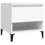 Bedside tables 2 pcs white plywood 50x46x50 cm by vidaXL, Side tables - Ref: Foro24-819549, Price: 67,32 €, Discount: %