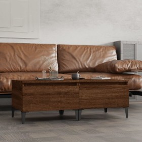 Beistelltische 2 Einheiten braunes Eichensperrholz 50x46x35 cm von vidaXL, Seitentische - Ref: Foro24-819531, Preis: 59,60 €,...
